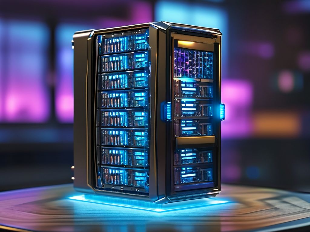 服务器带有磁盘阵列吗