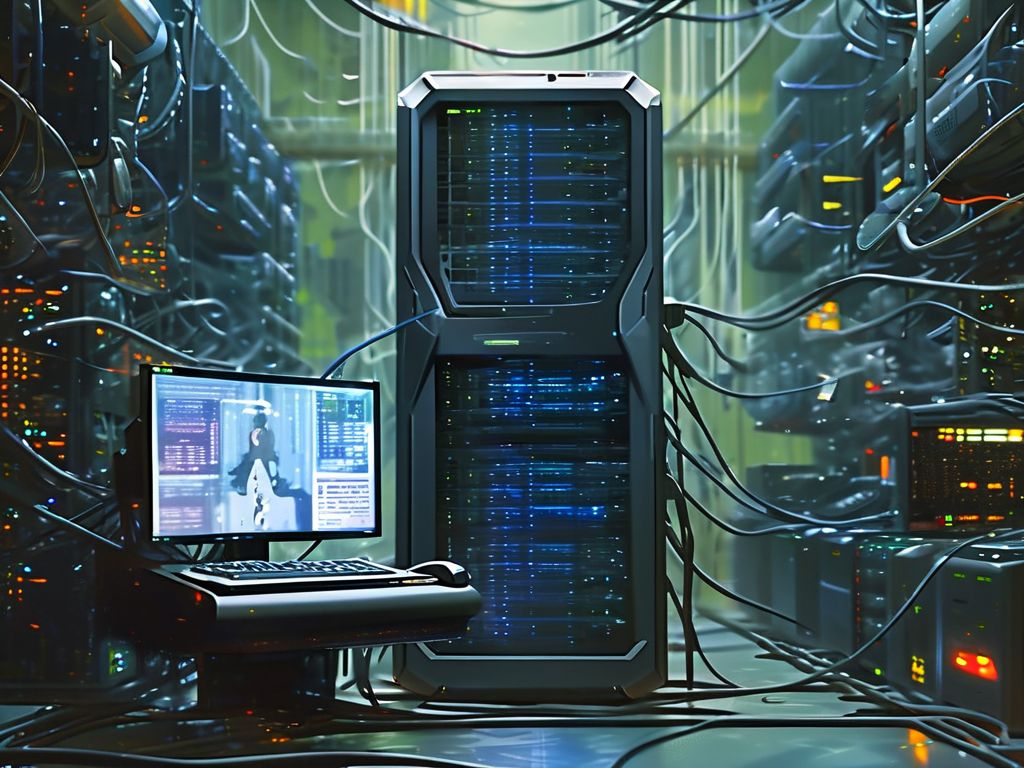 机房服务器需要电脑吗？答案藏在“主角”和“指挥中心”的关系里