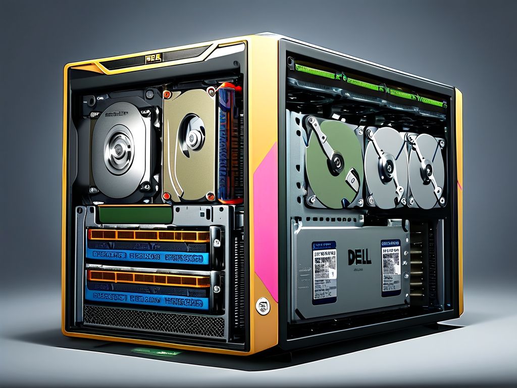 DELL服务器硬盘只有SAS？别搞错了，这些类型都能选！