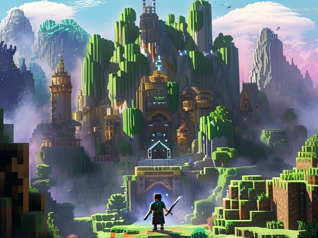 我的世界RPG服务器：不止是挖方块，更是你的“方块版冒险剧本”