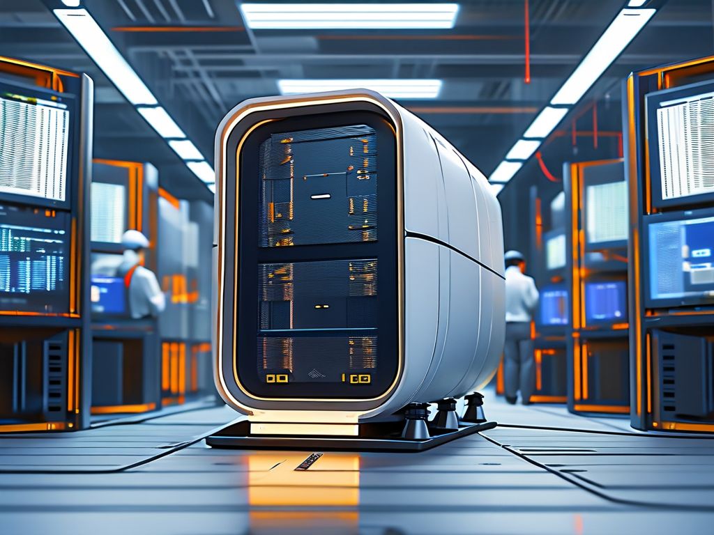 滚轮式服务器是什么？机房里“会跑”的运维小帮手