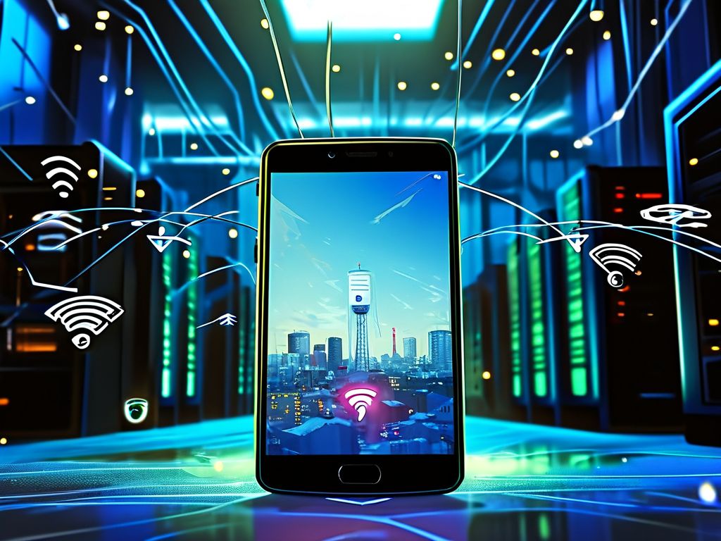 手机什么联接服务器