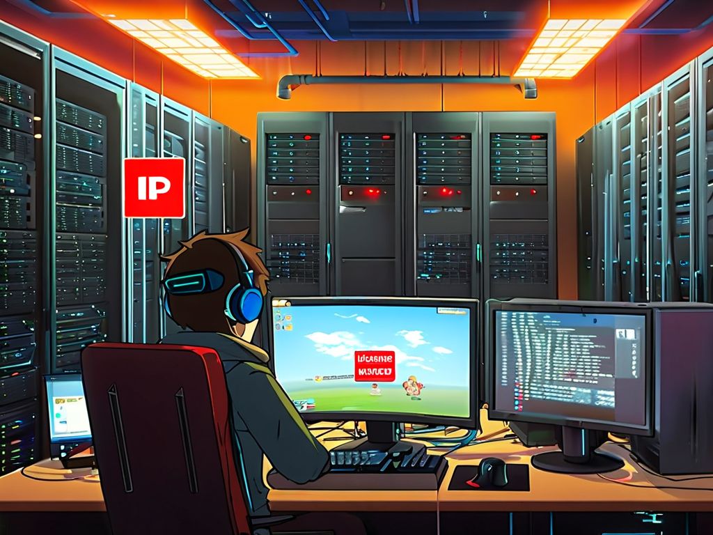 为什么用服务器挂游戏会封ip