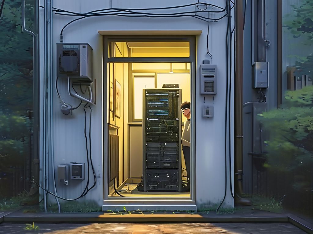 小区里藏着网络服务器？真相可能和你想的不一样