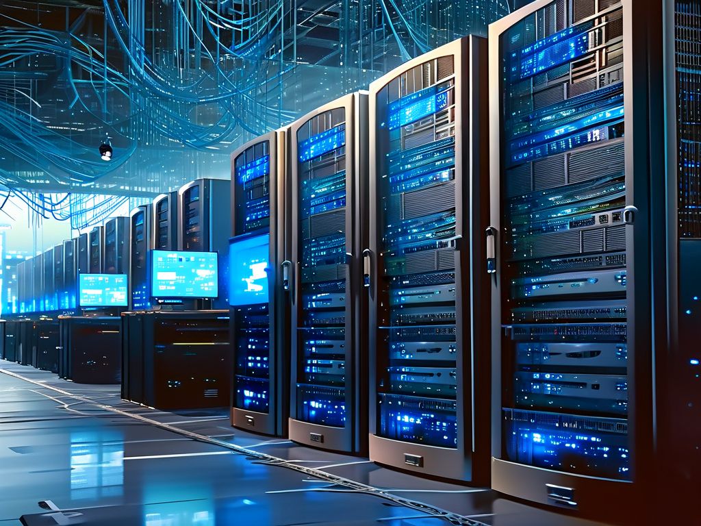 一个平台有多少台服务器