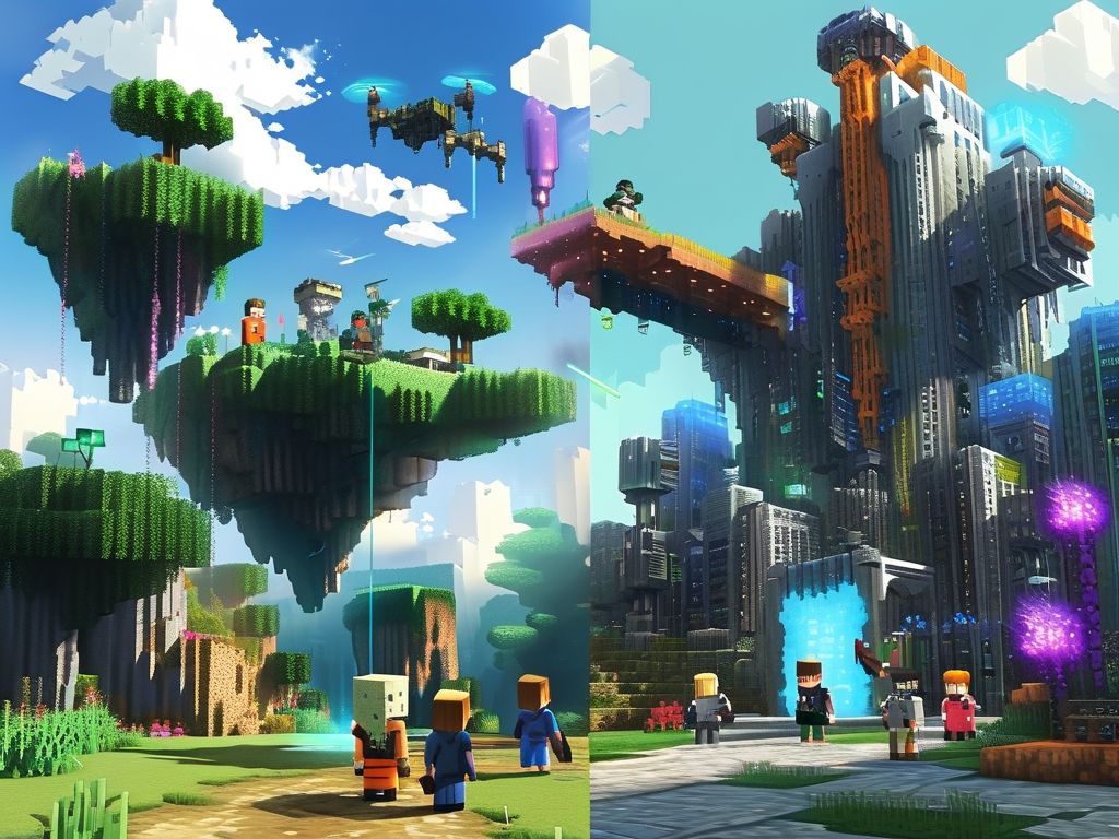 我的世界服务器区别吗