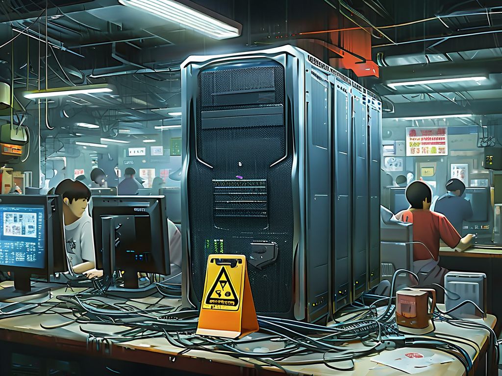 网吧服务器主机有辐射吗？别慌，真相是这样的